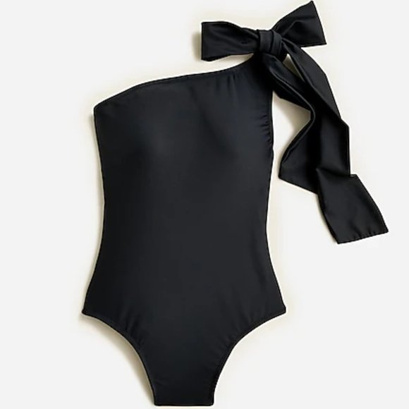 J. Crew Other - NWOT J. Crew One Shoulder One Piece in black
